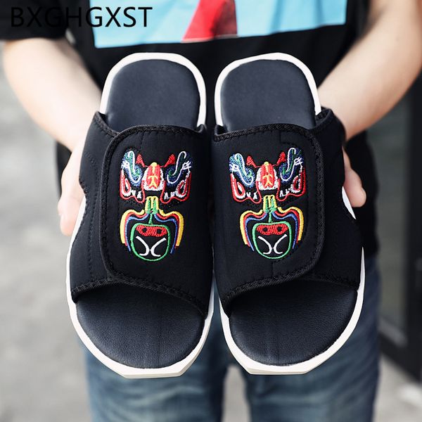 fashion embroidery mens slippers outdoor shoes beach slippers men slides 2020 casual shoes men summer, Black
fashion embroidery mens slippers outdoor shoes beach slippers men slides 2020 casual shoes men summer, Black