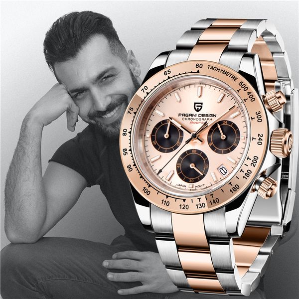 pagani design 100m water mechanical men's watch stainless steel automatic date sapphire resistant diver watch men sport watches, Slivery;brown
pagani design 100m water mechanical men's watch stainless steel automatic date sapphire resistant diver watch men sport watches, Slivery;brown