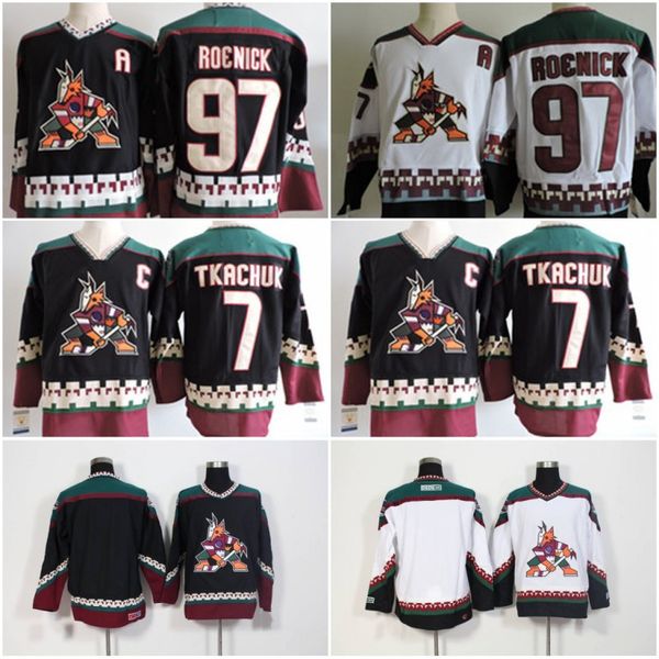 men arizona coyotes jeremy roenick hockey jerseys #7 keith tkachuk #27 teppo numminen phoenix coyotes 1990s black classic vintage jersey, Black;red
men arizona coyotes jeremy roenick hockey jerseys #7 keith tkachuk #27 teppo numminen phoenix coyotes 1990s black classic vintage jersey, Black;red
