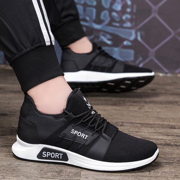 fashion men running shoes outdoor walking hiking athletic breathable fashion black white shoes comfortable sneakers 15e
fashion men running shoes outdoor walking hiking athletic breathable fashion black white shoes comfortable sneakers 15e