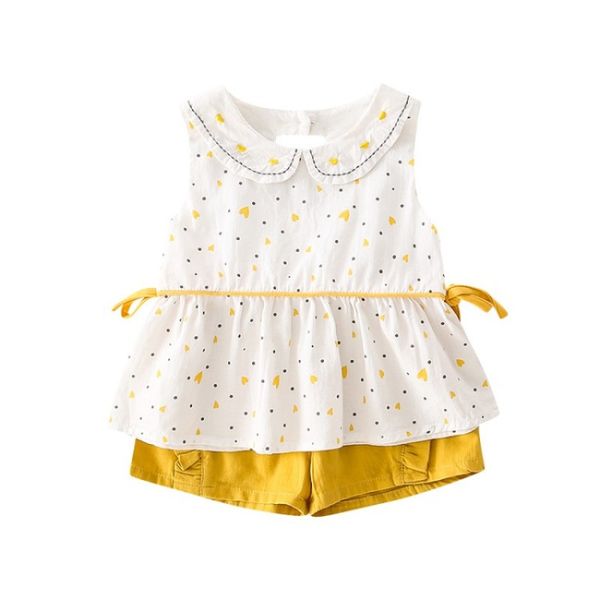 baby girls clothes sets 1-3 years summer sleeveless t-shirt shorts pants toddler girls cute outfits kids clothing for baby, White
baby girls clothes sets 1-3 years summer sleeveless t-shirt shorts pants toddler girls cute outfits kids clothing for baby, White