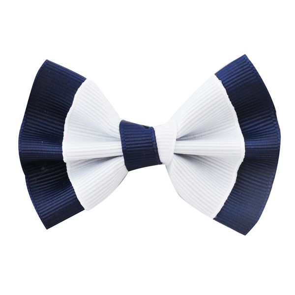 1 pc 3 inch kids barrettes grosgrain ribbon hair bow clip for school hair accessories kids bowknot hairgrip headwear hairpins, Slivery;white
1 pc 3 inch kids barrettes grosgrain ribbon hair bow clip for school hair accessories kids bowknot hairgrip headwear hairpins, Slivery;white