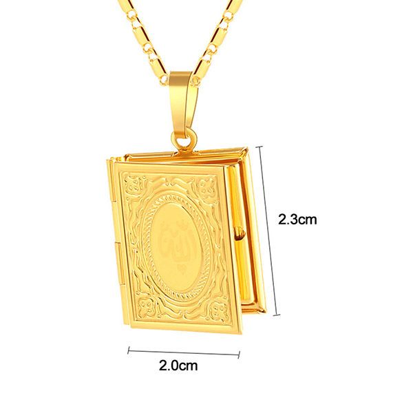 new arrival women men necklace p frame pendant necklace muslim islamic jewelry gifts, Silver
new arrival women men necklace p frame pendant necklace muslim islamic jewelry gifts, Silver