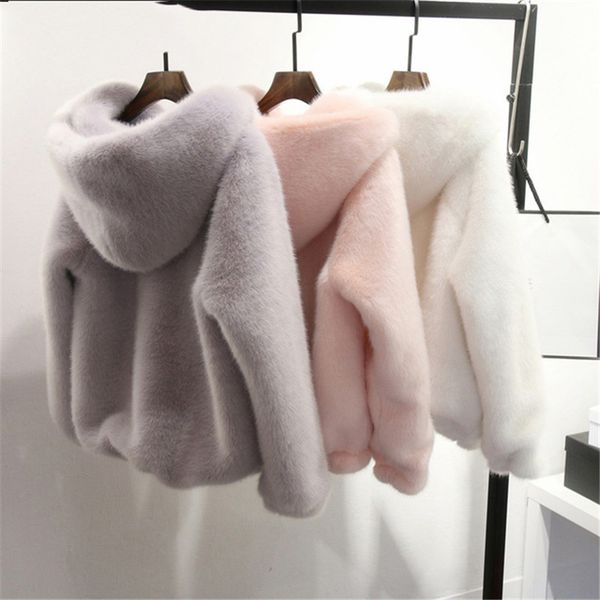 women's faux fur hooded coat jacket warm thick solid long sleeve spring winter jackets women zipper outwear dropshipping w04, Black
women's faux fur hooded coat jacket warm thick solid long sleeve spring winter jackets women zipper outwear dropshipping w04, Black