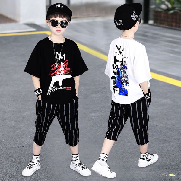 teens children boys summer clothing set kids summer short-sleeved clothes two-piece suits casual boys tracksuit 9 10 11 12 years, White
teens children boys summer clothing set kids summer short-sleeved clothes two-piece suits casual boys tracksuit 9 10 11 12 years, White