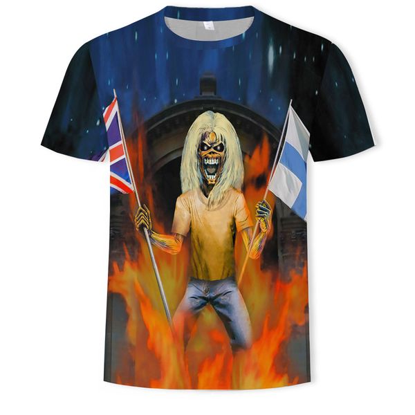 mens designer summer devil 3d printed t-shirt clothing, White;black
mens designer summer devil 3d printed t-shirt clothing, White;black