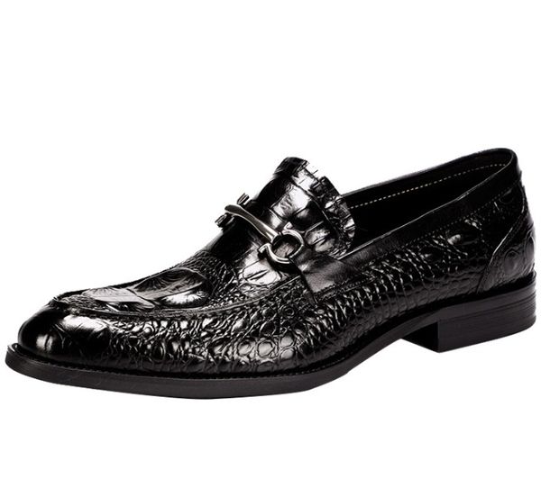 2020 fashion men's casual loafers genuine leather slip-on dress shoes handmade smoking slipper men flats wedding party shoes, Black
2020 fashion men's casual loafers genuine leather slip-on dress shoes handmade smoking slipper men flats wedding party shoes, Black