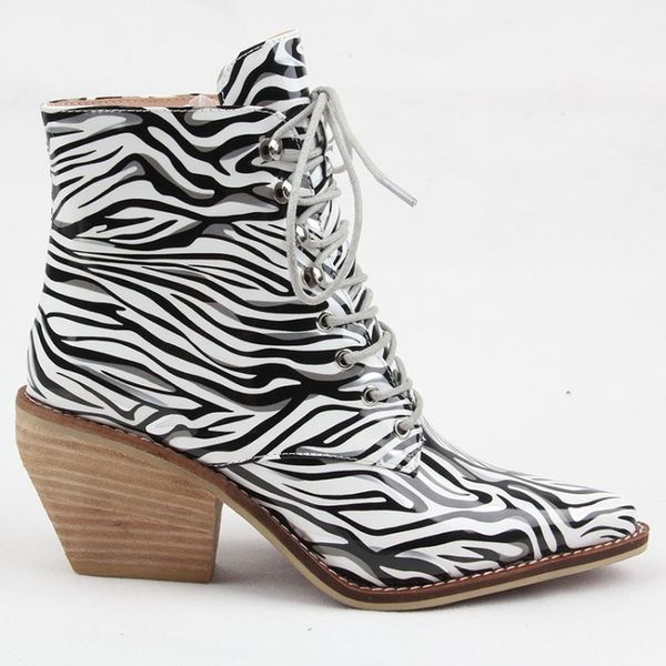 us4-11 womens pointed toe zebra pattern mixed colors wedge chunky high heel ankle boots western shoes pull on plus sz, Black
us4-11 womens pointed toe zebra pattern mixed colors wedge chunky high heel ankle boots western shoes pull on plus sz, Black
