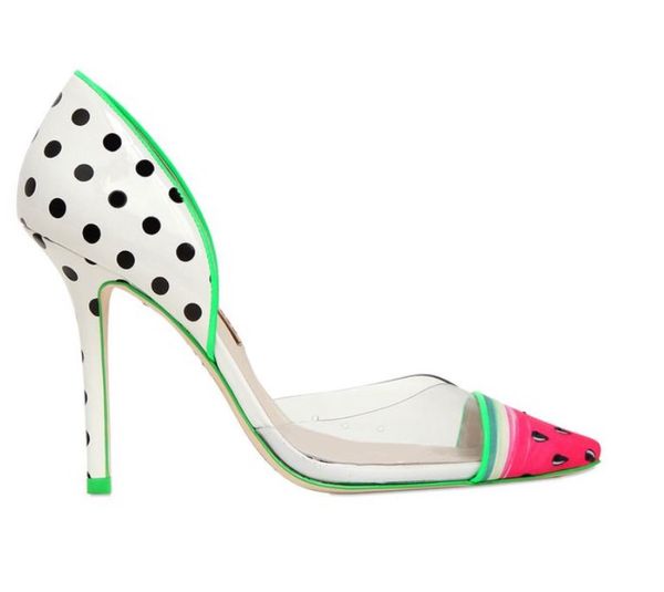 2019 ladies patent leather watermelon pattern high heel solid ornaments sophia webster pillage sandals shoes mutli 34-42, Black
2019 ladies patent leather watermelon pattern high heel solid ornaments sophia webster pillage sandals shoes mutli 34-42, Black
