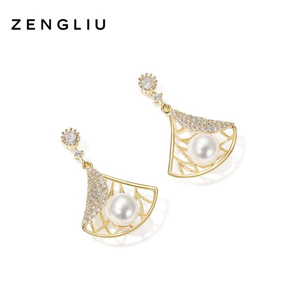 zegl new style elegant gold shell pearl drop earrings vintage women hanging earrings fashion weeding jewelry accessories, Silver
zegl new style elegant gold shell pearl drop earrings vintage women hanging earrings fashion weeding jewelry accessories, Silver