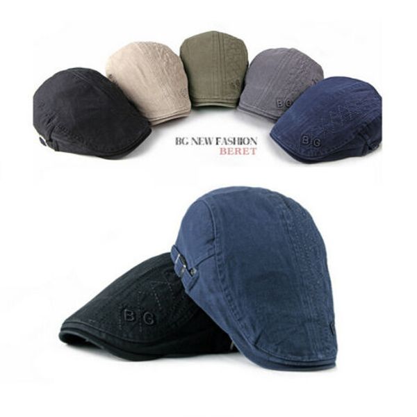 men's solid cotton cap golf driving sun flat cabbie beret newsboy ivy hat, Blue;gray
men's solid cotton cap golf driving sun flat cabbie beret newsboy ivy hat, Blue;gray