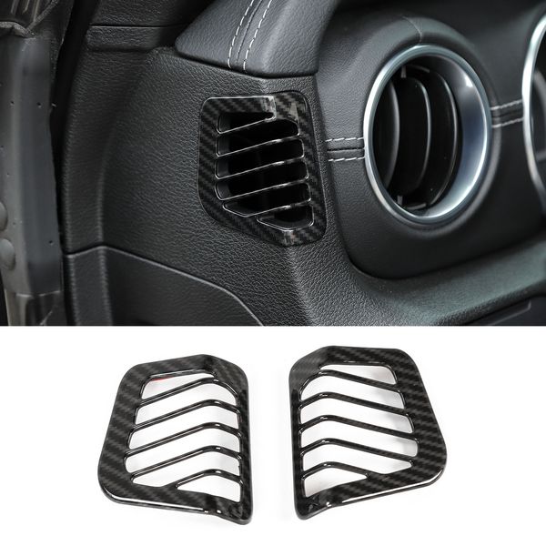 dashboard side vent decorative bows carbon fiber for jeep wrangler jl 2018 factory outlet high quatlity auto internal accessories
dashboard side vent decorative bows carbon fiber for jeep wrangler jl 2018 factory outlet high quatlity auto internal accessories
