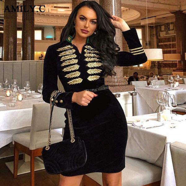 эмили.c2019 зима новый дамы мини повязку платье sexy bodycon черный с длинным рукавом v-образным вырезом вышивка знаменитости клуб платье, Black;gray
эмили.c2019 зима новый дамы мини повязку платье sexy bodycon черный с длинным рукавом v-образным вырезом вышивка знаменитости клуб платье, Black;gray