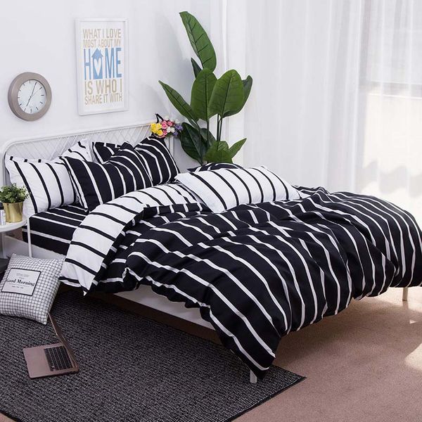 classic striped print bedding set simple size bed sheets duvet cover pillowcase bedclothes king soft comforter bedding sets 4pcs/set
classic striped print bedding set simple size bed sheets duvet cover pillowcase bedclothes king soft comforter bedding sets 4pcs/set