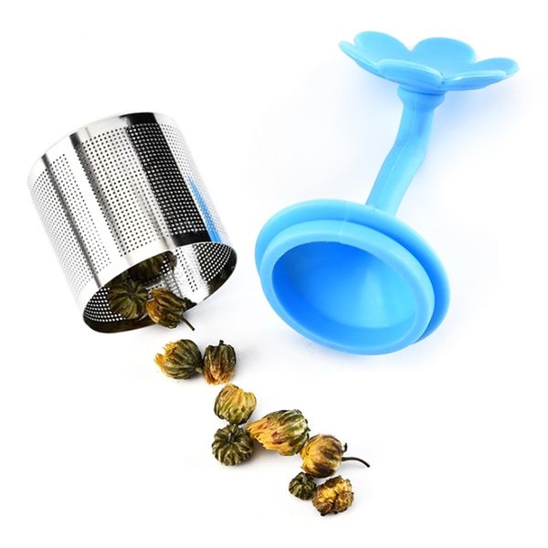 four color flower-shaped tea drainers, a set of 4, silicone stainless steel type tea drainers, tea ball strainer
four color flower-shaped tea drainers, a set of 4, silicone stainless steel type tea drainers, tea ball strainer