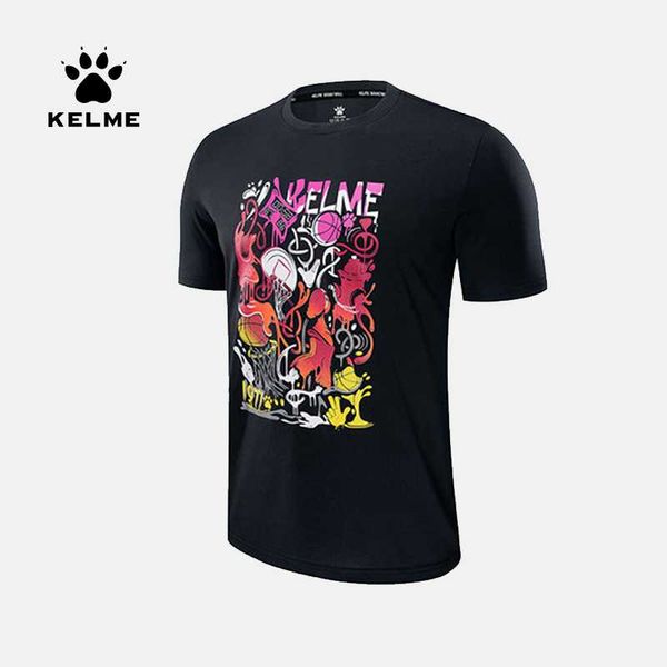 kelme t-shirt men's sports and leisure wear moisture-absorbing cotton round neck short-sleeved printed t-shirt 3881514, Black;blue
kelme t-shirt men's sports and leisure wear moisture-absorbing cotton round neck short-sleeved printed t-shirt 3881514, Black;blue