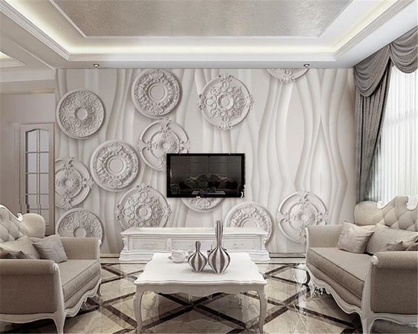 3d wallpaper walls european-style relief 3d three-dimensional disc flower tv background wall decoration silk mural wallpaper
3d wallpaper walls european-style relief 3d three-dimensional disc flower tv background wall decoration silk mural wallpaper