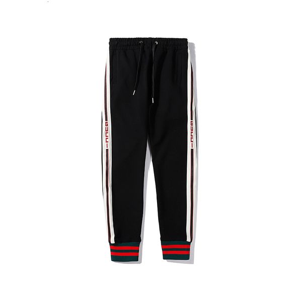 новое прибытие женщин людей brandpants designerpants моды эластичный пояс роскошные длинные брюки письма печати нашивки полная длина брюки 2, Black
новое прибытие женщин людей brandpants designerpants моды эластичный пояс роскошные длинные брюки письма печати нашивки полная длина брюки 2, Black