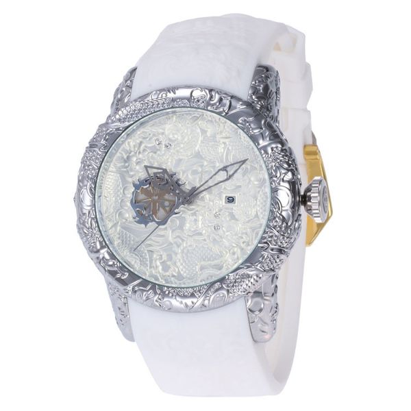 2019 new luxury fashion men's watch rubber strap designer design popular quartz movement watch sports casual men's engraved watch, Slivery;brown
2019 new luxury fashion men's watch rubber strap designer design popular quartz movement watch sports casual men's engraved watch, Slivery;brown