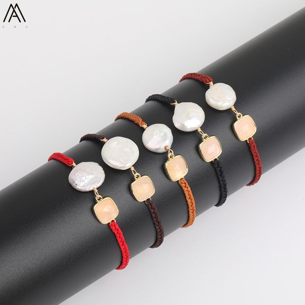 raw stone plated gold bails cube beads with orm white baroque pearl bead charms rope bracelet adjust girl jewelry n0092amah, Golden;silver
raw stone plated gold bails cube beads with orm white baroque pearl bead charms rope bracelet adjust girl jewelry n0092amah, Golden;silver