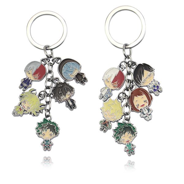 1 piece my hero academia keychain izuku midoriya pendant boku no hiro asui tsuyu alloy gift figure toys, Silver
1 piece my hero academia keychain izuku midoriya pendant boku no hiro asui tsuyu alloy gift figure toys, Silver
