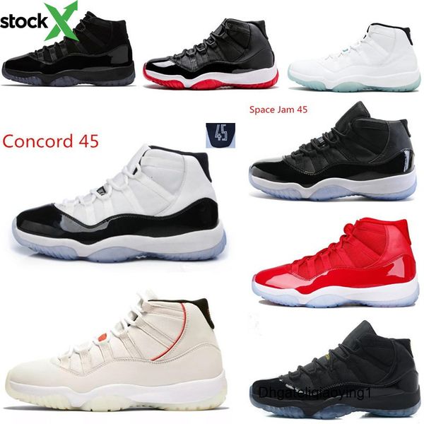 concord 45 platinum tint basketball shoes 11 bred men women gym red midnight navy space jam gamma blue sports shoes sneakers, Black
concord 45 platinum tint basketball shoes 11 bred men women gym red midnight navy space jam gamma blue sports shoes sneakers, Black