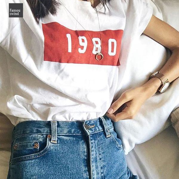 новые трикотажные футболки женщины 1980 tee твердые дамы белый топ твердая женщины повседневная футболка осень печати t shirt, White
новые трикотажные футболки женщины 1980 tee твердые дамы белый топ твердая женщины повседневная футболка осень печати t shirt, White