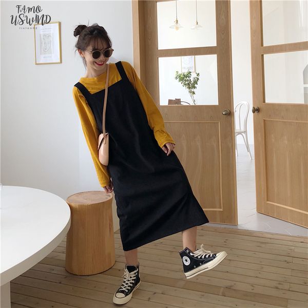 twill 2020 womens dresses japanese ulzzang kawaii lady college style casual loose dress female cute korean harajuku clothes for women, Black;gray
twill 2020 womens dresses japanese ulzzang kawaii lady college style casual loose dress female cute korean harajuku clothes for women, Black;gray