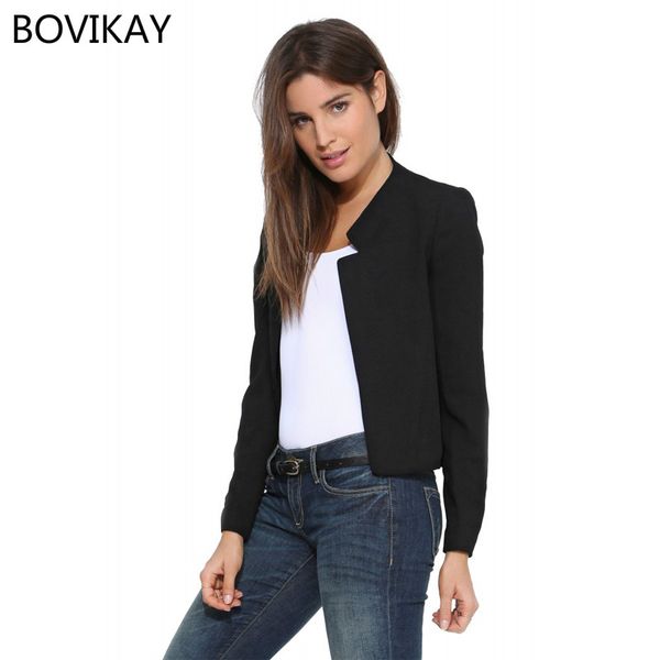 fashion casual small coat womans long sleeve breathable comfort feminino office lady little suit short blazers mujer autumn 2019, White;black
fashion casual small coat womans long sleeve breathable comfort feminino office lady little suit short blazers mujer autumn 2019, White;black
