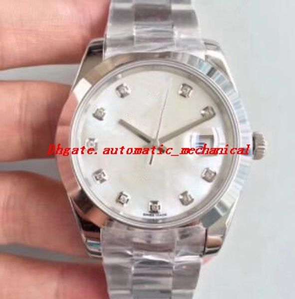 13 colors u1 factory men wristwatch 41mm 126300 126303 126301 automatic stainless steel bracelet luxury men watch ing, Slivery;brown
13 colors u1 factory men wristwatch 41mm 126300 126303 126301 automatic stainless steel bracelet luxury men watch ing, Slivery;brown