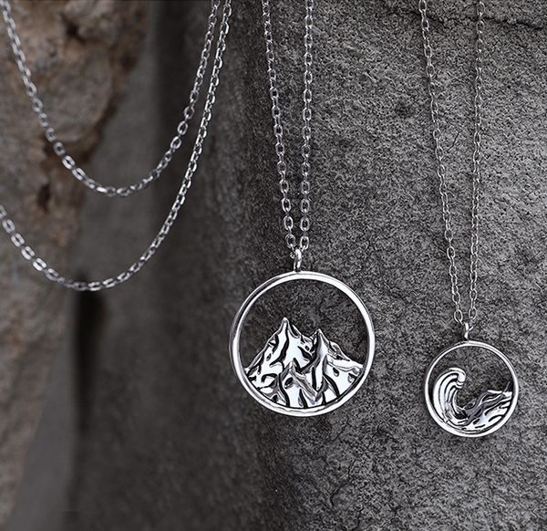 vintage style silver mountain seawater couple necklaces 925 hollow scenery geometry necklace for boy and girl friend gifts
vintage style silver mountain seawater couple necklaces 925 hollow scenery geometry necklace for boy and girl friend gifts