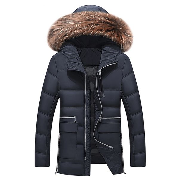 2019 new winter jacket men big real fur collar hooded duck down jacket thick down men warm coat 2xl 3xl 027, Black
2019 new winter jacket men big real fur collar hooded duck down jacket thick down men warm coat 2xl 3xl 027, Black
