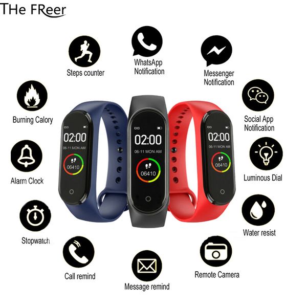 smart wristbands for men women band m4 bracelet heart rate fitness tracker wristband color screen bluetooth waterproof watch, Slivery;brown
smart wristbands for men women band m4 bracelet heart rate fitness tracker wristband color screen bluetooth waterproof watch, Slivery;brown