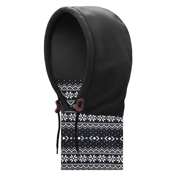 double layered cycling cap winter thermal face cover ski hat mask scarf for skiing running, Black
double layered cycling cap winter thermal face cover ski hat mask scarf for skiing running, Black