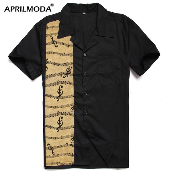 1950s rockabilly shirt men retro vintage western cowboy short sleeve shirts hawaiian punk rave uniforms rolling rock shirt male, White;black
1950s rockabilly shirt men retro vintage western cowboy short sleeve shirts hawaiian punk rave uniforms rolling rock shirt male, White;black