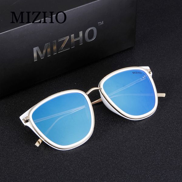 mizho retro brand women colored sunglasses polarized mirror vintage eyewear accessories balck men's sun glasses clear for mujer, White;black
mizho retro brand women colored sunglasses polarized mirror vintage eyewear accessories balck men's sun glasses clear for mujer, White;black