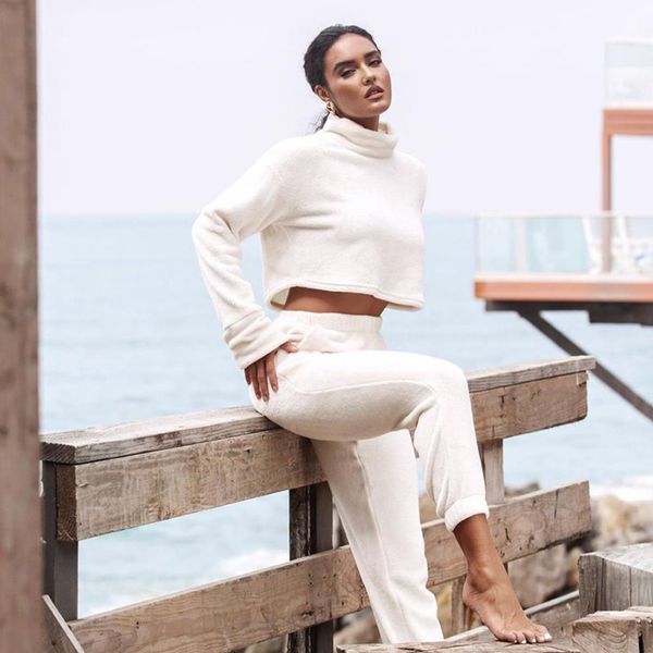 velvet woman sports set european 2piece set women tracksuit women winter two piece clothes, White
velvet woman sports set european 2piece set women tracksuit women winter two piece clothes, White