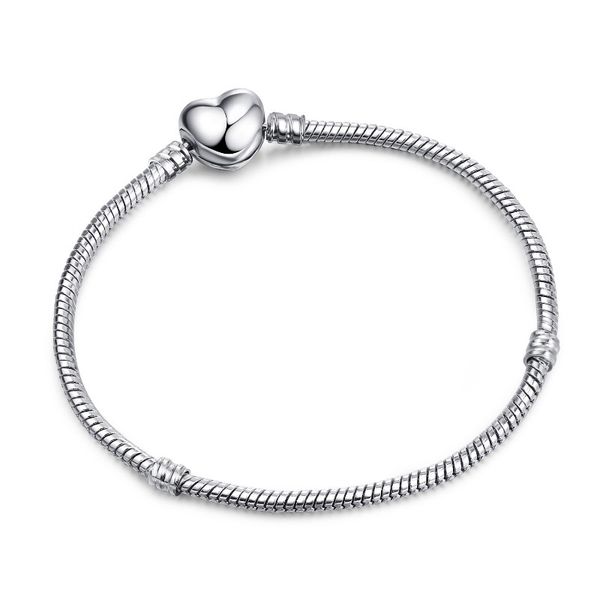 fashion diy bracelet 3mm snake bone chain women jewelry bracelets pure copper silver-plated love chains 17cm to 21cm, Black
fashion diy bracelet 3mm snake bone chain women jewelry bracelets pure copper silver-plated love chains 17cm to 21cm, Black