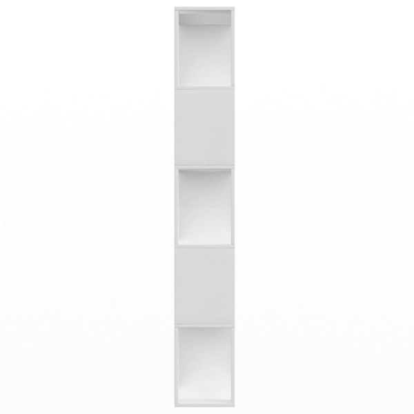 white bookcase / divider 80x24x159 cm in chipboard living room furniture
white bookcase / divider 80x24x159 cm in chipboard living room furniture