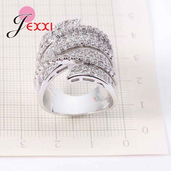 luxury charm big ring for women wedding appointment jewelry lover girlfriend birthday gift popular sale, Silver
luxury charm big ring for women wedding appointment jewelry lover girlfriend birthday gift popular sale, Silver