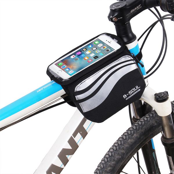 new bicycle bag front beam package waterproof mountain bike saddle bag mobile phone on the tube package riding
new bicycle bag front beam package waterproof mountain bike saddle bag mobile phone on the tube package riding