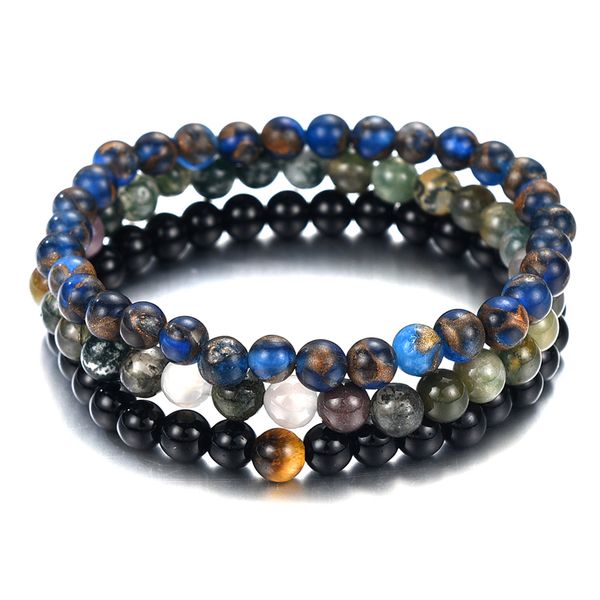100% real natural stone beaded bracelet men hematite bracciali black stone bracelet pulseiras bileklik 3 pieces/set lot
100% real natural stone beaded bracelet men hematite bracciali black stone bracelet pulseiras bileklik 3 pieces/set lot