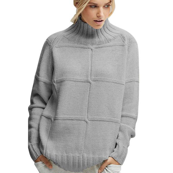 winter women solid sweater pullover fashion block ribbing turtleneck sweater female casual warm knitted sweaters jumper, White;black
winter women solid sweater pullover fashion block ribbing turtleneck sweater female casual warm knitted sweaters jumper, White;black