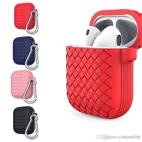weave silicone protective case for wireless iphone earphones ultra thin cover with carabiner iphone in-ear earphone solid color pouch
weave silicone protective case for wireless iphone earphones ultra thin cover with carabiner iphone in-ear earphone solid color pouch