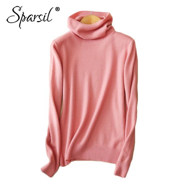 sparsil women winter pure wool knitted sweater spring autumn cashmere turtleneck solid casual knitting pullover outwear sweaters, White;black
sparsil women winter pure wool knitted sweater spring autumn cashmere turtleneck solid casual knitting pullover outwear sweaters, White;black