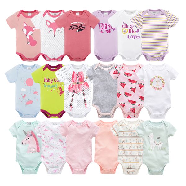 kavkas 6pcs/lot 2020 summer short sleeve set baby rompers baby jumpsuit boy ropa bebe baby boy clothes cute newborn rompers t200706, Blue
kavkas 6pcs/lot 2020 summer short sleeve set baby rompers baby jumpsuit boy ropa bebe baby boy clothes cute newborn rompers t200706, Blue