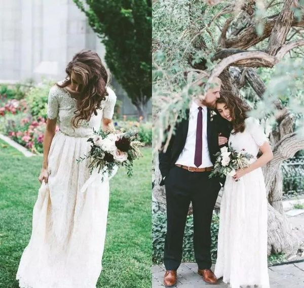 boho full lace wedding dress a line short sleeves country garden formal bride bridal gown custom made plus size, White
boho full lace wedding dress a line short sleeves country garden formal bride bridal gown custom made plus size, White