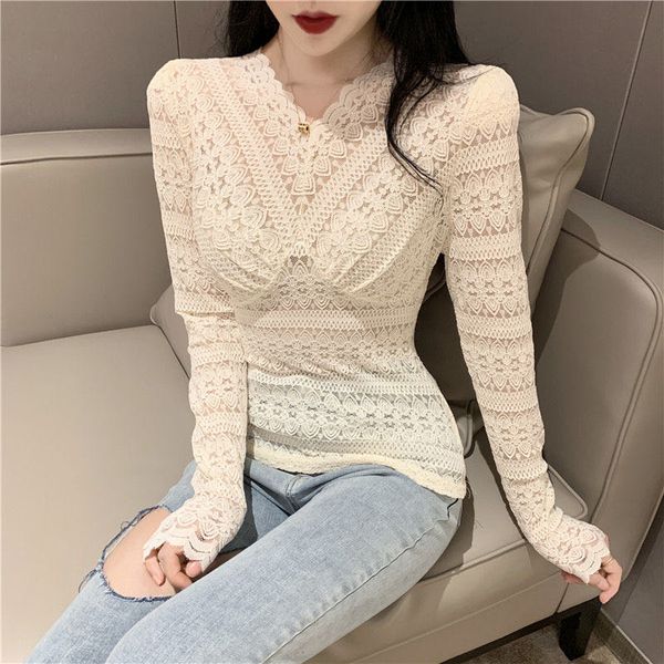 v-neck lace base unlined upper garment female 2020 autumn winter new style slim stretch long-sleeved hollow-out fairy jacket small unlined u, White
v-neck lace base unlined upper garment female 2020 autumn winter new style slim stretch long-sleeved hollow-out fairy jacket small unlined u, White