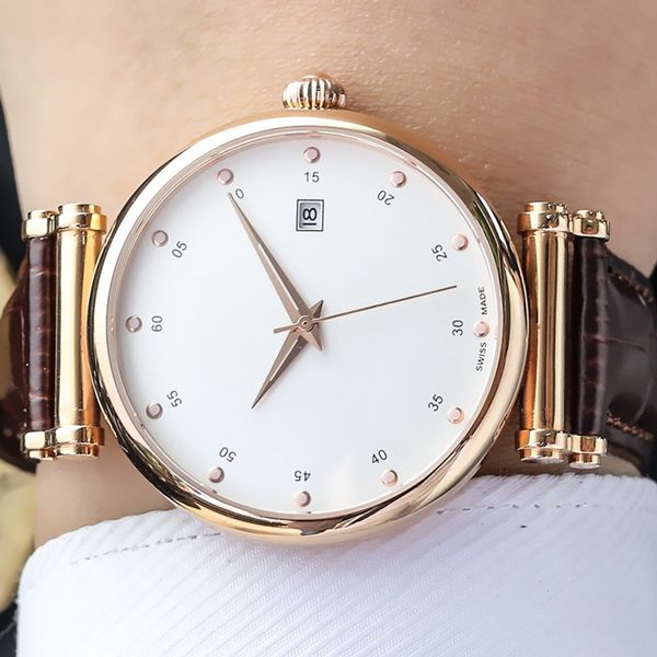 luxury men's boutique watch 8215 mechanical movement authentic pu leather strap calendar fashion casual fashion watch 40 mm 12 mm l2, Slivery;brown
luxury men's boutique watch 8215 mechanical movement authentic pu leather strap calendar fashion casual fashion watch 40 mm 12 mm l2, Slivery;brown