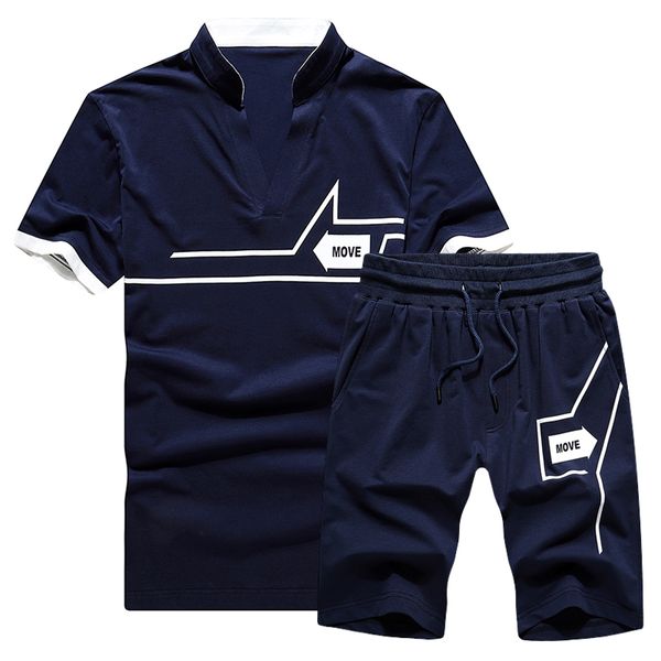 browon brand mens tracksuit short t-shirt + shorts cotton print drawstring casual sport sets men clothes 2019, Gray
browon brand mens tracksuit short t-shirt + shorts cotton print drawstring casual sport sets men clothes 2019, Gray